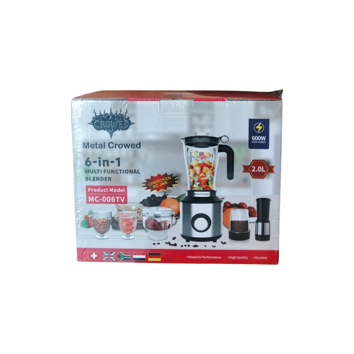 MC 6 - in - 1 MULTI FUNCTIONAL BLENDER