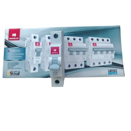 1Pole 10A Havells Breaker
