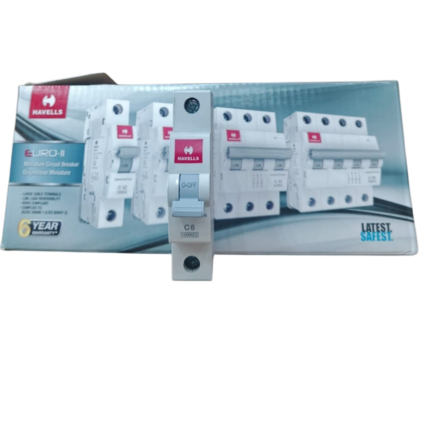 1Pole 6A Havells Breaker