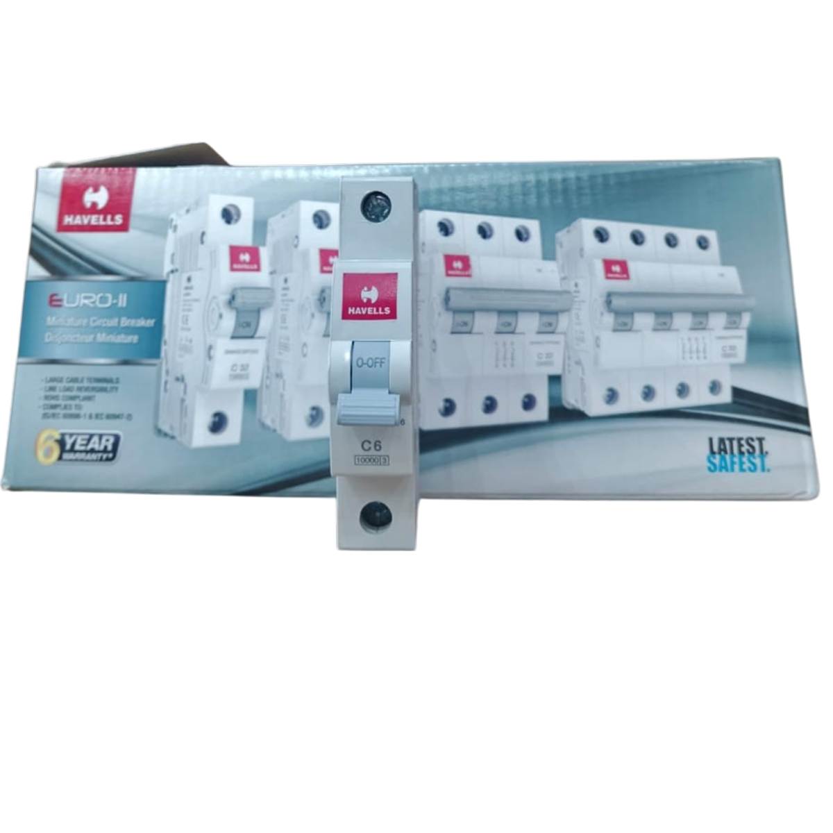 1Pole 6A Havells Breaker